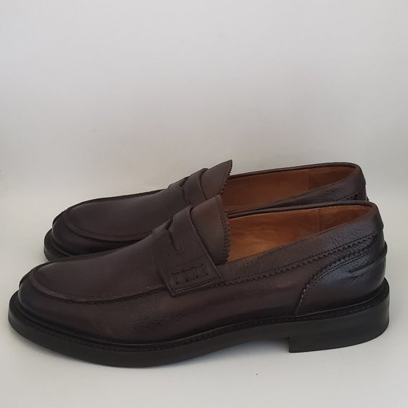 NEW Atelier Munro Loafers Chocolate Brown Fine Calf Shoes - #34 - Picture 5 of 9